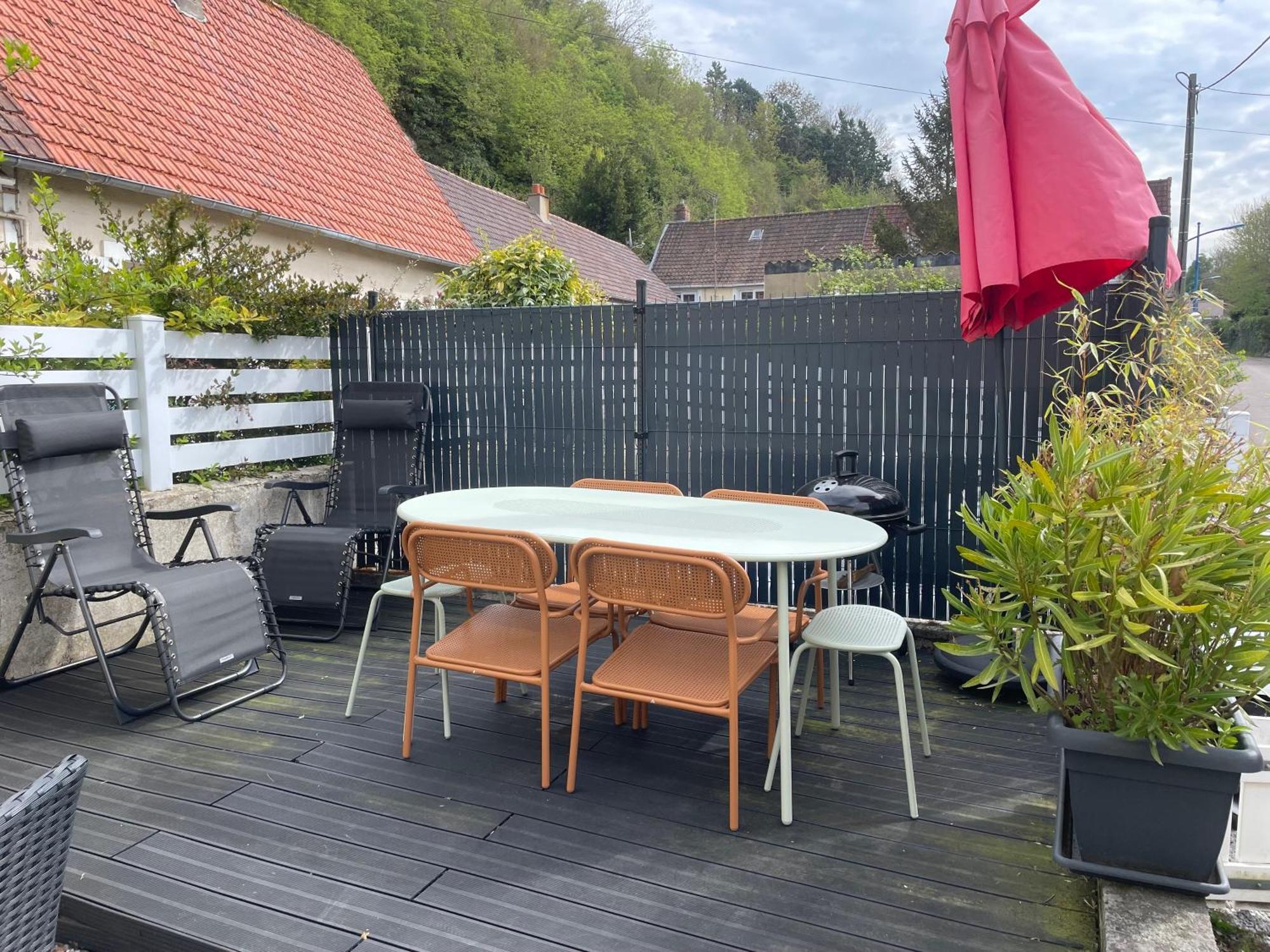 Agréable maison 3* en bord de mer Dieppe Extérieur photo